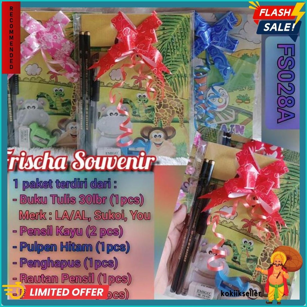 

Paket Hemat Fs028 / Alat Tulis Set / Bingkisan Ulang Tahun / Souvenir Ultah / Hadiah Lomba Terlengkap Dan Termurah