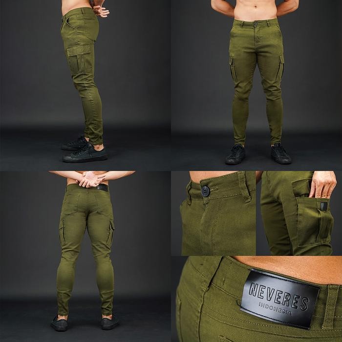 ZCS NEVERES Tactical Cargo Chino Pants