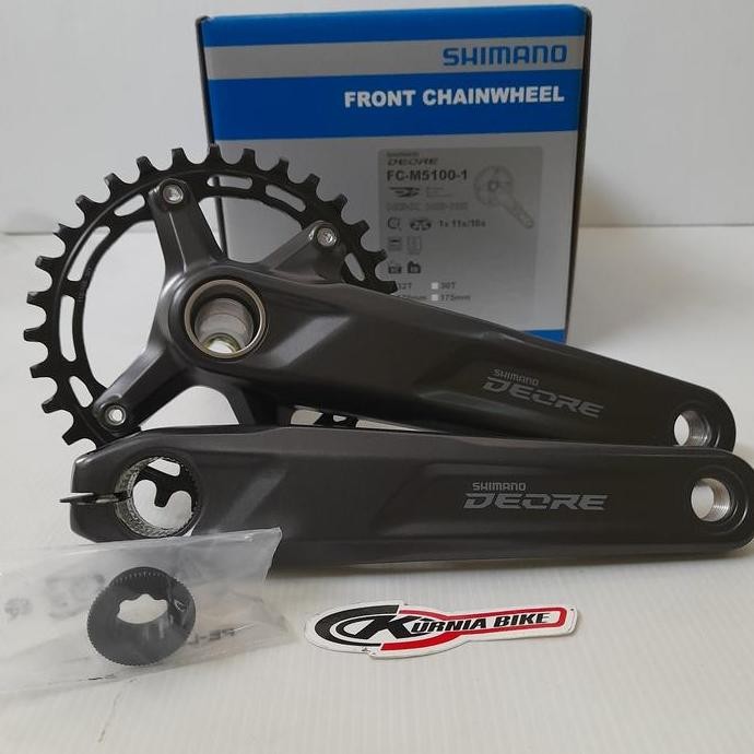 ready crank shimano deore single m5100