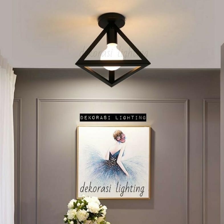 Lampu plafon hias minimalis lampu kamar teras balkon celing