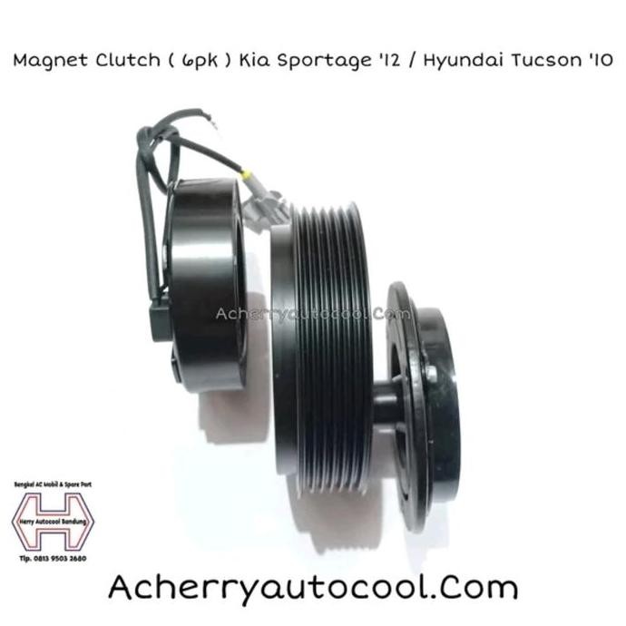 ,,,,,,,] Magnet Clutch ( 6pk ) Hyundai Tucson 2010 / Sportage New 2012
