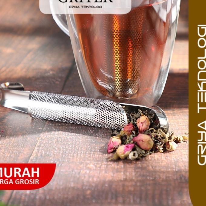 Saringan Teh Kopi Stainless Steel Penyaring Teh Kopi