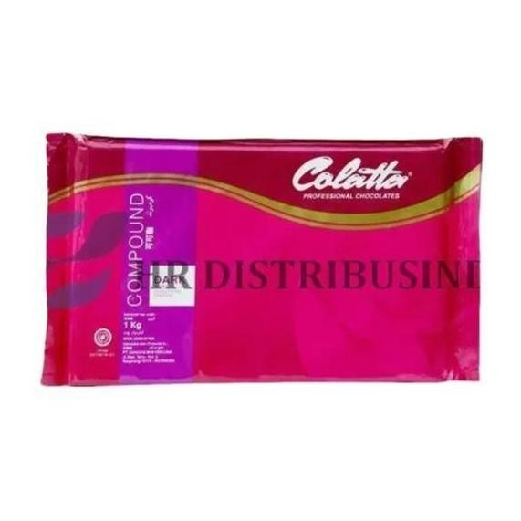 

Colatta Dark Chocolate Blok 1 Kg - Cokelat Dark Block Premium Termurah