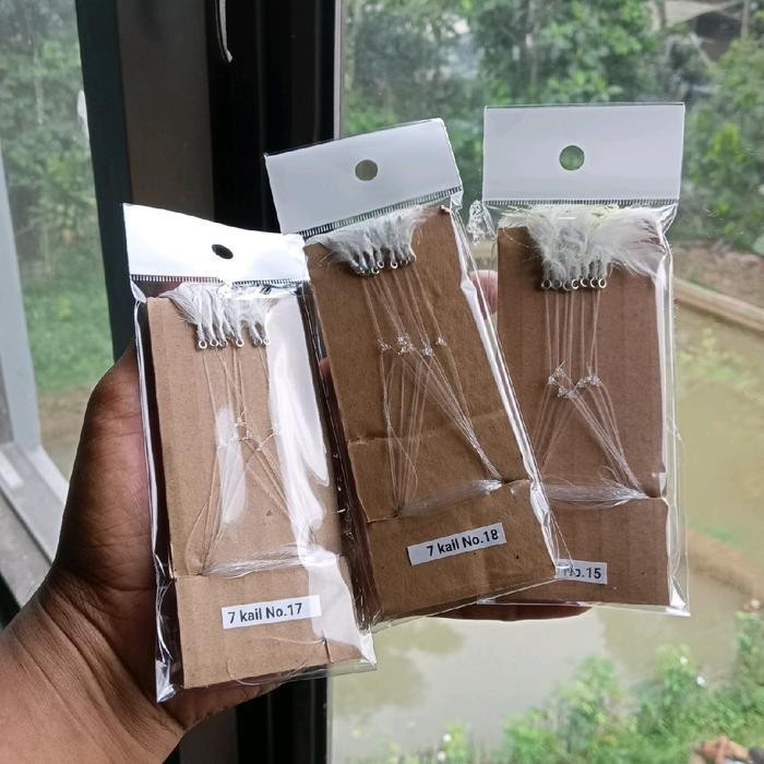 Kotrek Bulu Angsa Kotrek Ikan 7Mata Kail Kembung Tembang  Como Tongkol Dll Laut Umpan