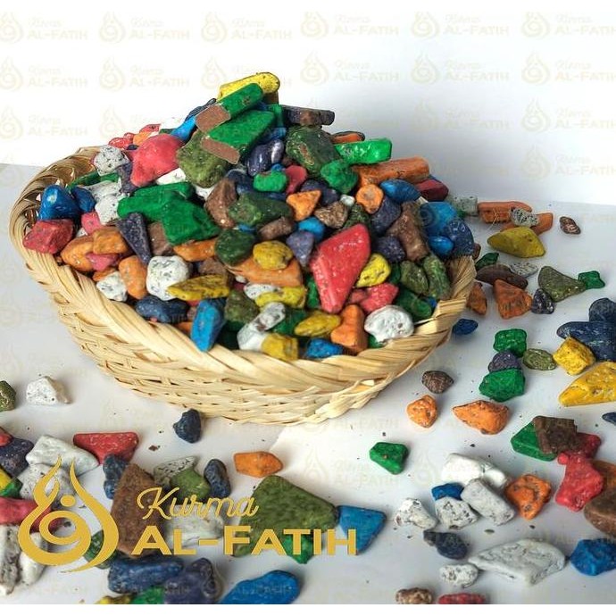 

Coklat Kerikil Arab 1kg Cokelat Batu Stone Chocolate Cemilan Umroh Termurah