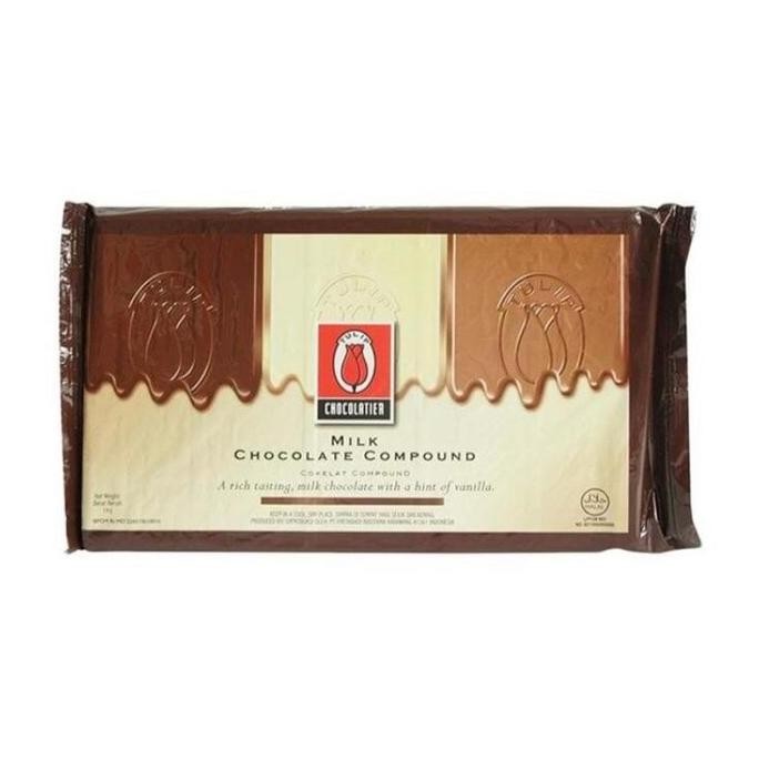 

Tulip Milk Chocolate Compound 1kg Cokelat Masak Baking Batang Termurah