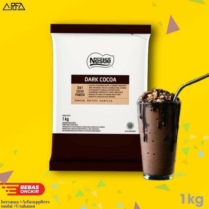 

Nestle Profesional Dark Cocoa 1Kg Asli - Bubuk Cokelat Dark Premium Termurah
