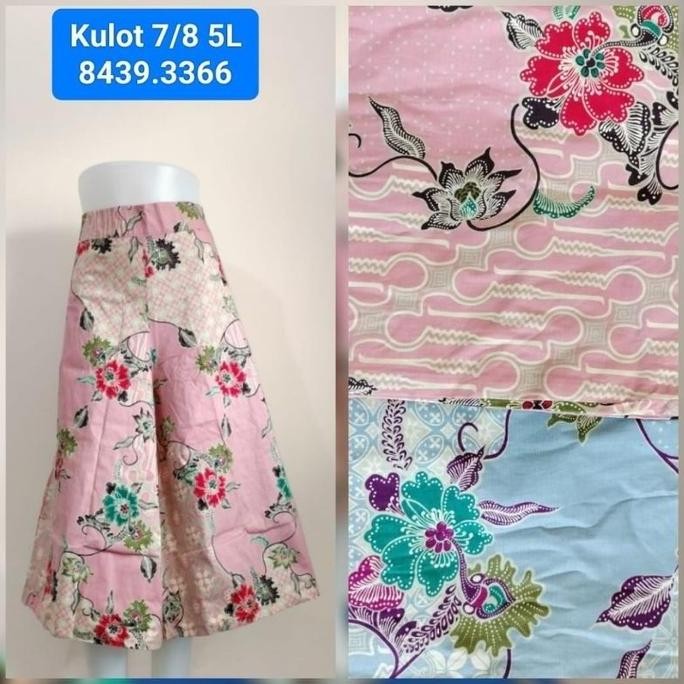 Celana kulot batik 7/8 Celana batik wanita  CB-01