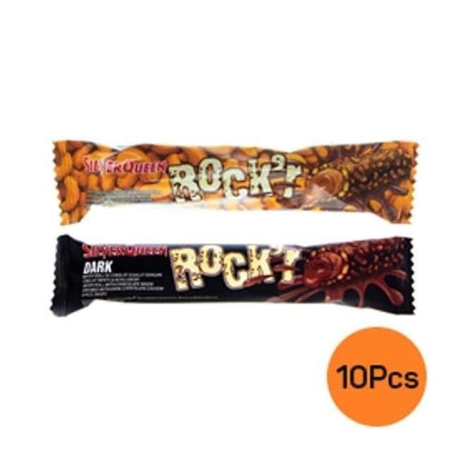 

SilverQueen Rockr Isi 10pcs Random Varian - Snack Cokelat Makanan Ringan Enak Termurah