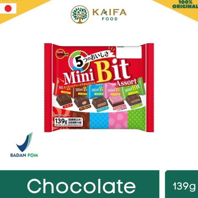 

Bourbon Mini Bit Assort Chocolate - Cokelat Bourbon Khas Jepang Termurah