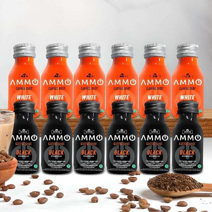 

Gambino Coffee Pack 12 Botol 60ml - Kopi Espresso Siap Minum Termurah