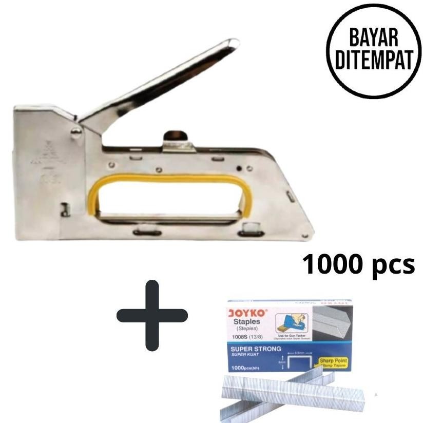 

Yangma Paket Staples Gun Taer Isirefiil 138 Stapler Jok Staples Peat