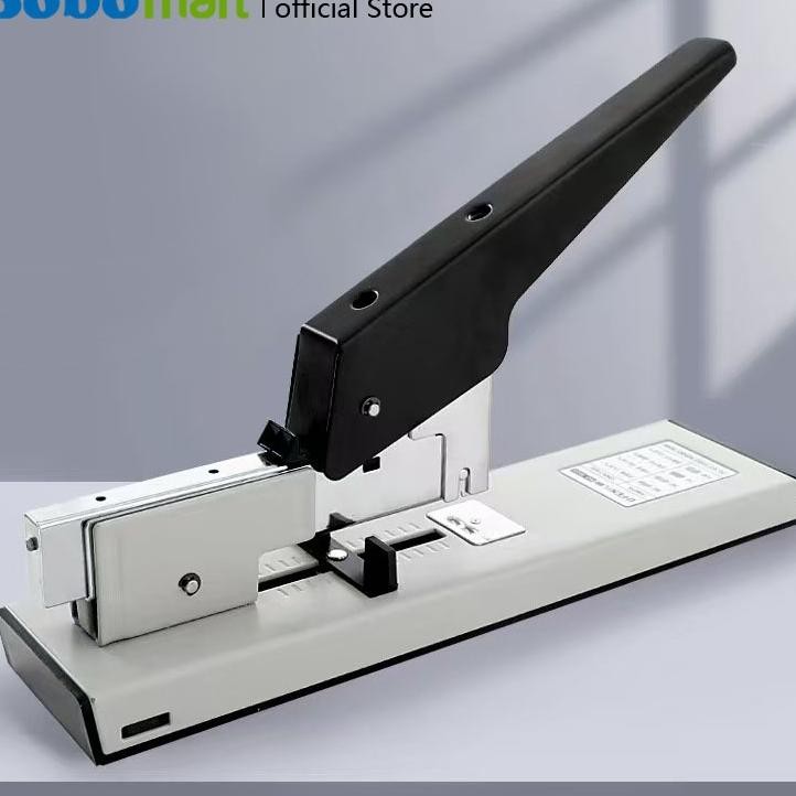 

Bobomart Heavy Duty Stapler Jilid Penjilitan Kertas Stapler Adjustable Logam 100 Lembar Ht0110
