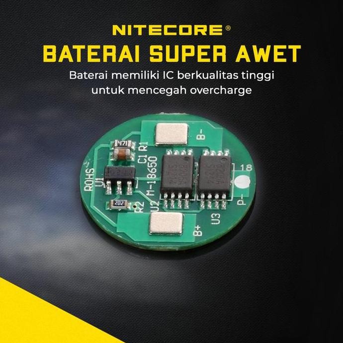 Sale Baterai Rechargeable 18650 Nitecore 2300Mah - 5000Mah Lithium Cell