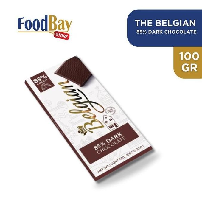 

THE BELGIAN Chocolate 100gr All Varian Cokelat Cemilan Premium Import Termurah
