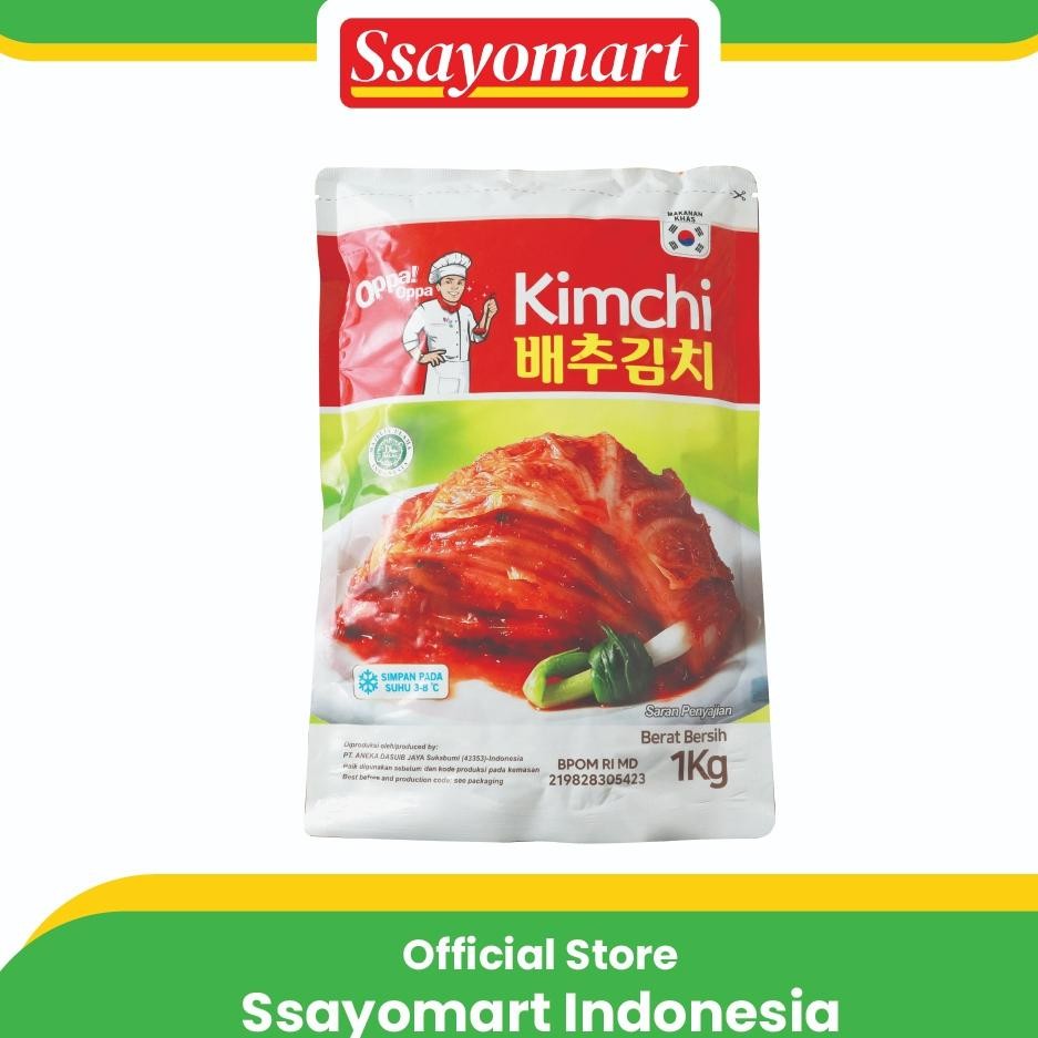 

Kimchi Sawi Fresh Kimchi Halal Kimchi Korea 1Kg Makanan Korea