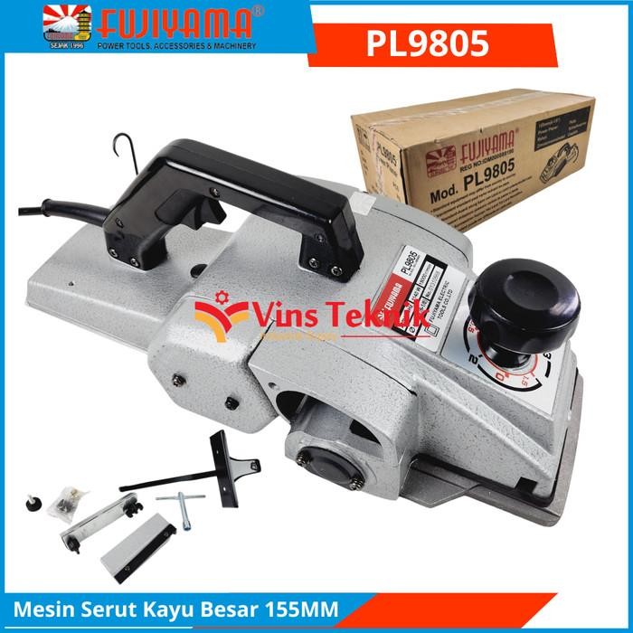 FUJIYAMA PL9805 Mesin Serut Kayu Besar Planer Ketam 150mm PL 9805