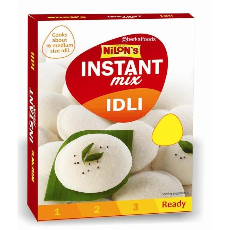 

siap kirim] Instant Idli Mix Nilon's / Premiks Makanan India / Premix Rice Idly