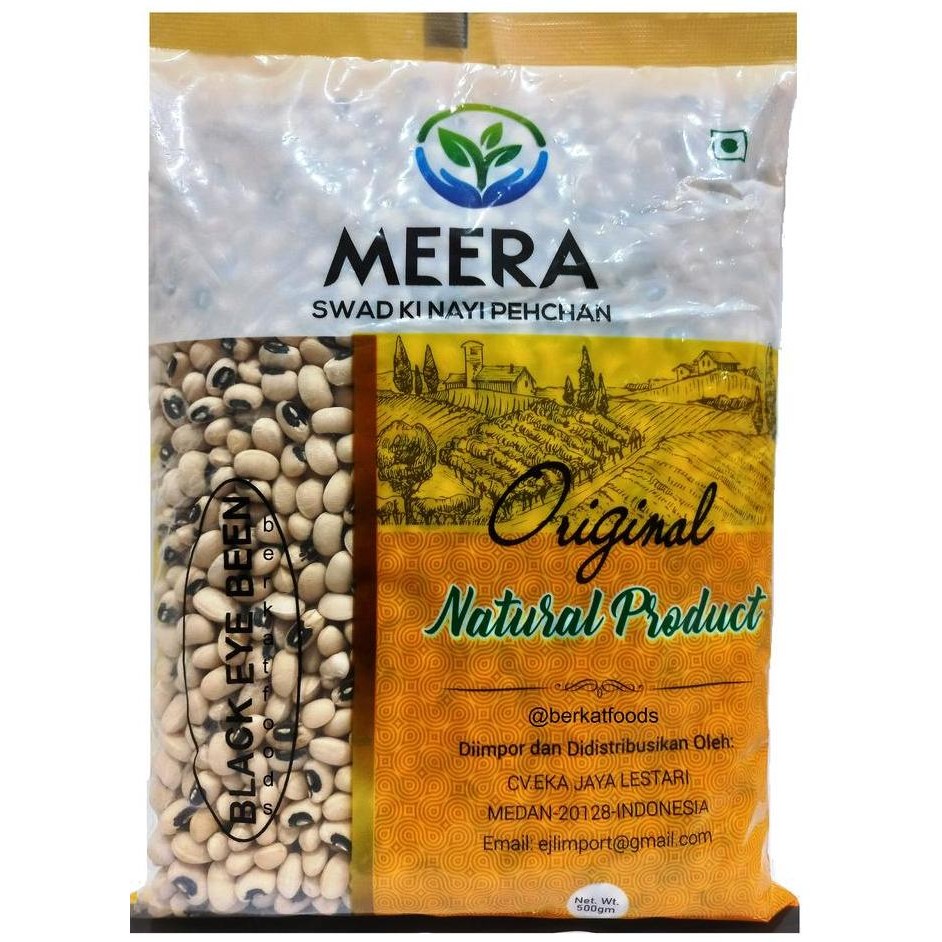 

monggo] Black Eye Bean Meera / Kacang Putih Tunggak / Lobia Chawli Raungi Eyed