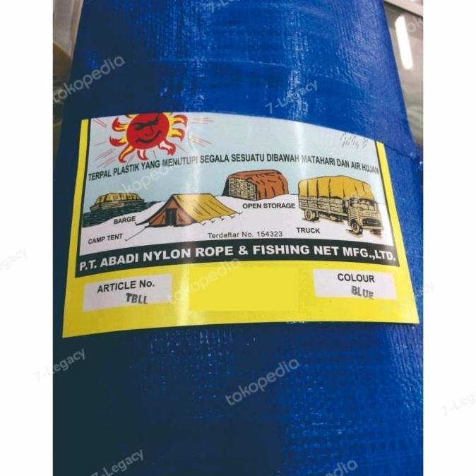 ] Terpal plastik A8 ukuran 6x12M / Terpal plastik A8 ukuran 6*12 meter