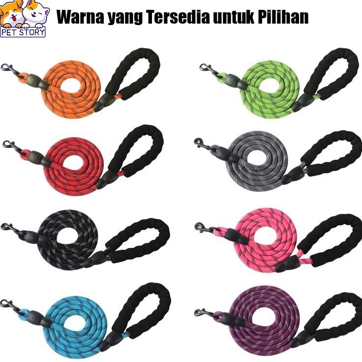 Tali Tuntun Peliharaan Tali Kucing Panjang Tali Tuntun Kucing Reflektif Nyaman Nilontebal