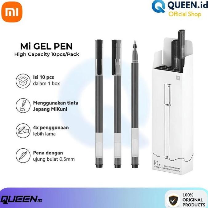 

tersedia pulpen xiaomi mi pen gel 0.5mm isi 10pcs mikuni gel ink original