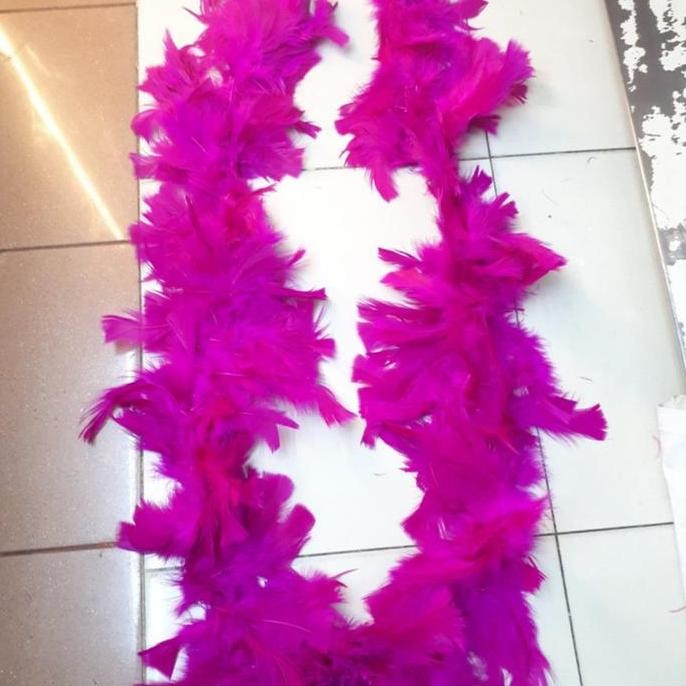 Syal/Selendang Bulu Ayam Tebal plus