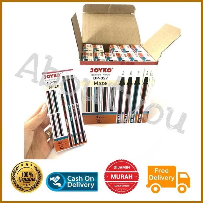 

tersedia pulpen joyko about u lilin 0.7mm - 1 gross / 144 pcs murah grosir