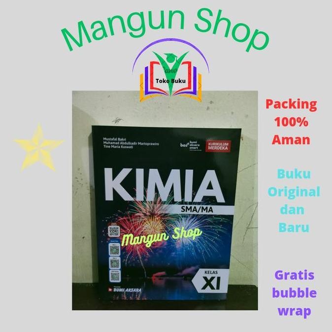 Buku Kimia Sma Kelas Xi.11 Kurikulum Merdeka Bumi Aksara New