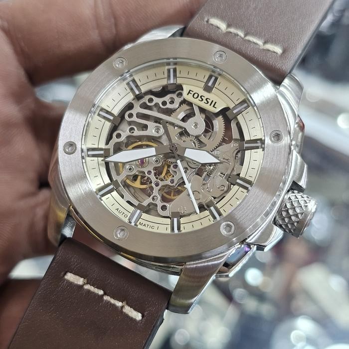Fossil Modern Machine Me3083 Original Jam Tangan Pria Automatic Free Box Ori