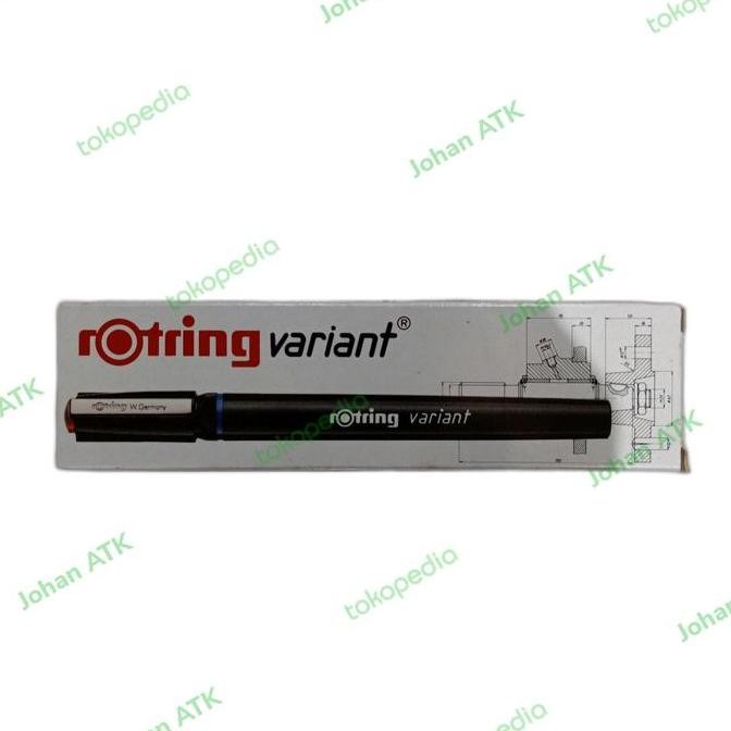

tersedia pulpen rotring variant black 0.5mm - pena teknik presisi