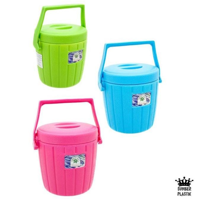 Green Leaf 1220 Rantang Tunggal THERMOS /Termos nasi/Termos ES Batu 1,