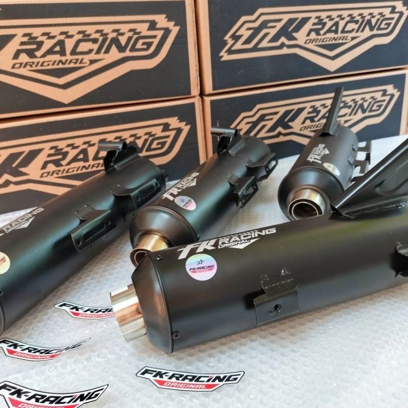 Knalpot Standar Racing Tabung Only - Fk Racing Bass Adem