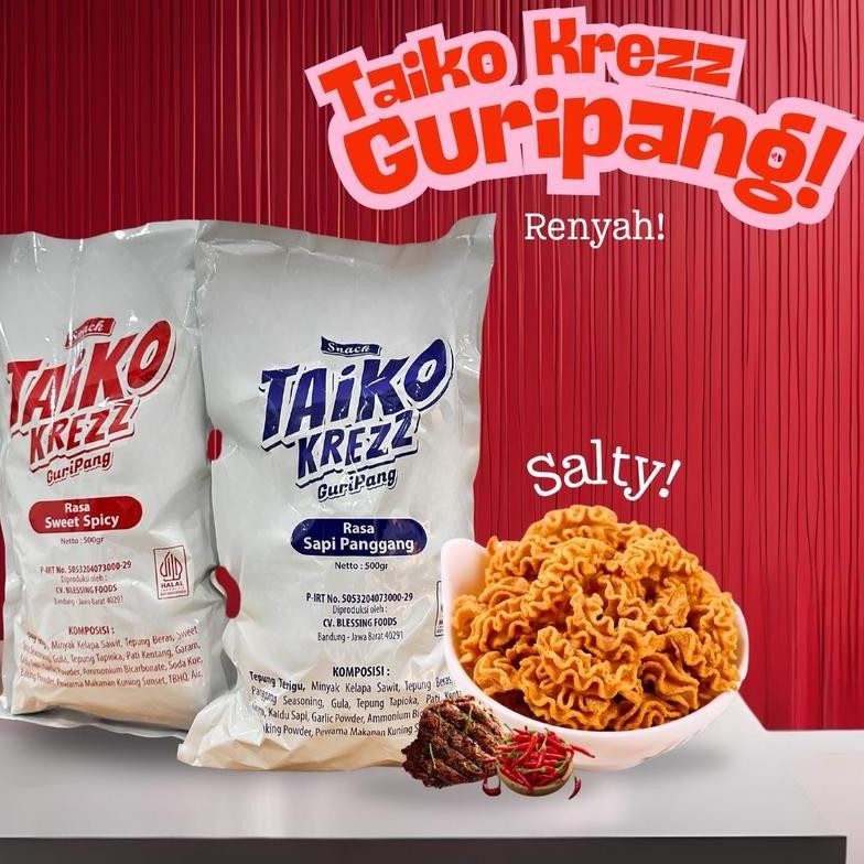 

Gb29 Rd-67 Snack Taiko Krezz Guripang 500G/1000G Hampers Lebaran Idul Fitri/Parcel Lebaran Idul Fitri Jajan Lebaran Camilan/Makanan Kembung Cod Rd-67