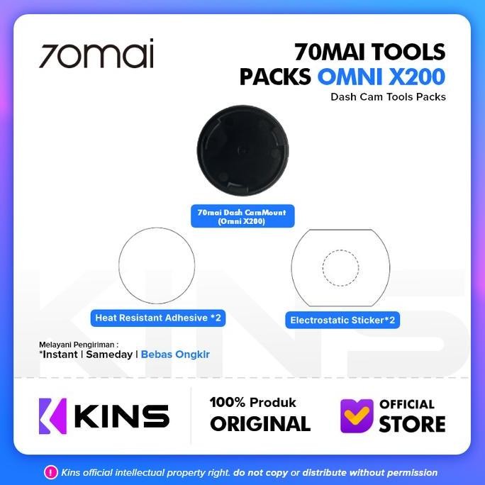 70Mai Dashcam Tool Packs A800S-1/A500S-1/1S/M300 70Mai Static Sticker