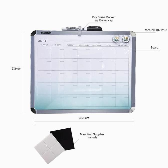 

^^^^^] papan schedule board bazic 35 kolom ( bahan magnetic kayu anti patah) quartet killer puls magnet 2 dan spidol 1 bh( ada harinya juga ukuran 11 x 14 inch ) 28 x 35.5 cmn magnetic classique sisa penjualan ke usa california