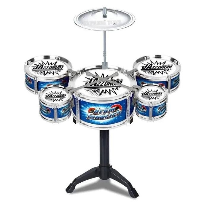 Toy Studio Mainan Drum Anak Set Jazz Drum Musikal Edukasi Anak Musik Laki Laki Pukul Alat Musik