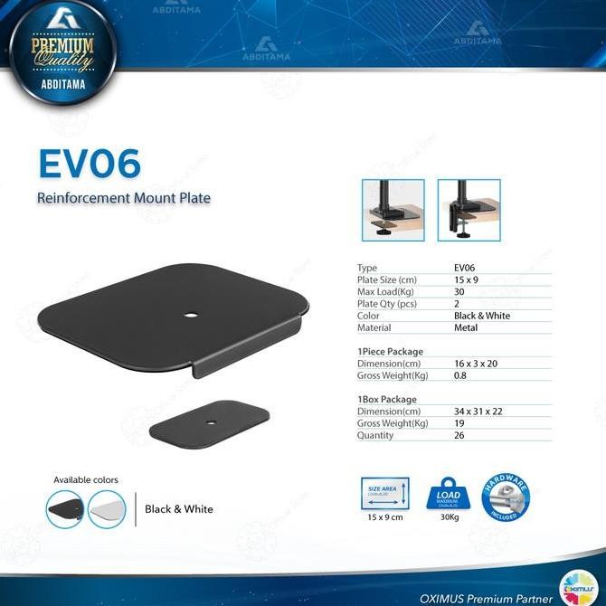 

Sale Kit Plate Plat Penguat Protektor Pengaman Meja Bracket Oximus Ev06 Desk