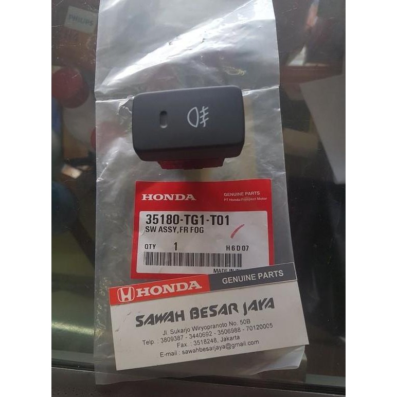 SWITCH TOMBOL FOG LAMP HONDA BRIO MOBILIO ORIGINAL