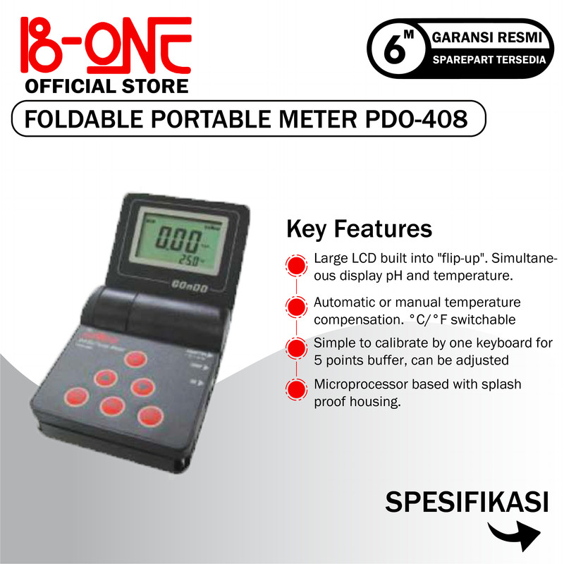 Dissolve Oxygen (DO) Meter Portable