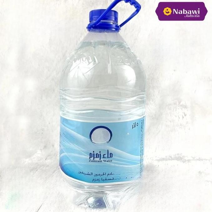 

KHUSUS GOSEND!! AIR ZAM ZAM KEMASAN GALON 5 LITER OLEH OLEH HAJI UMROH