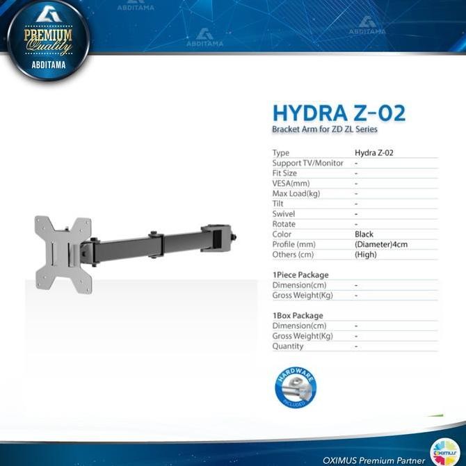 

Sale Bracket Arm For Zd Zl Series Oximus Hydra Z02 Arm
