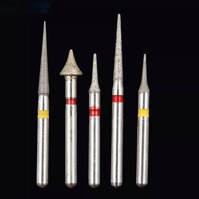 mata bor gigi dental burs highspeed orthodontic enamel set