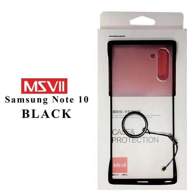 MSVII Samsung Note 10 / Note 10 Plus - Borderless Frosted Slim Case Terlaris