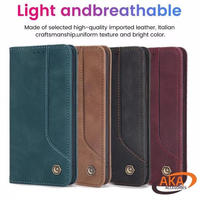 OPPO FIND X | X2 | X3 | X5 PRO X2PRO X3PRO X5PRO FLIP COVER MAGNETIC WALLET POLA LEATHER CASE MAGNET