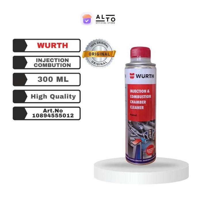 Wurth Injection & Combustion Chamber Cleaner (300ml) Pembersih Ruang Bakar Mesin READY
