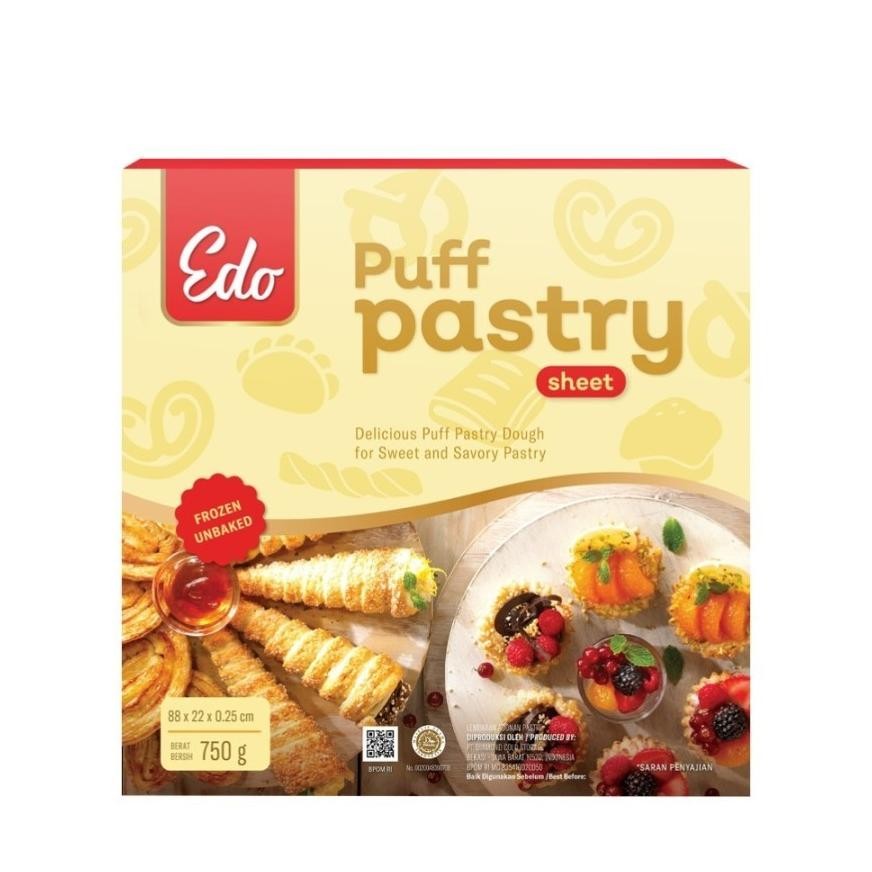 

Promoo!! PUFF Pastry sheet Edo 750Gr
