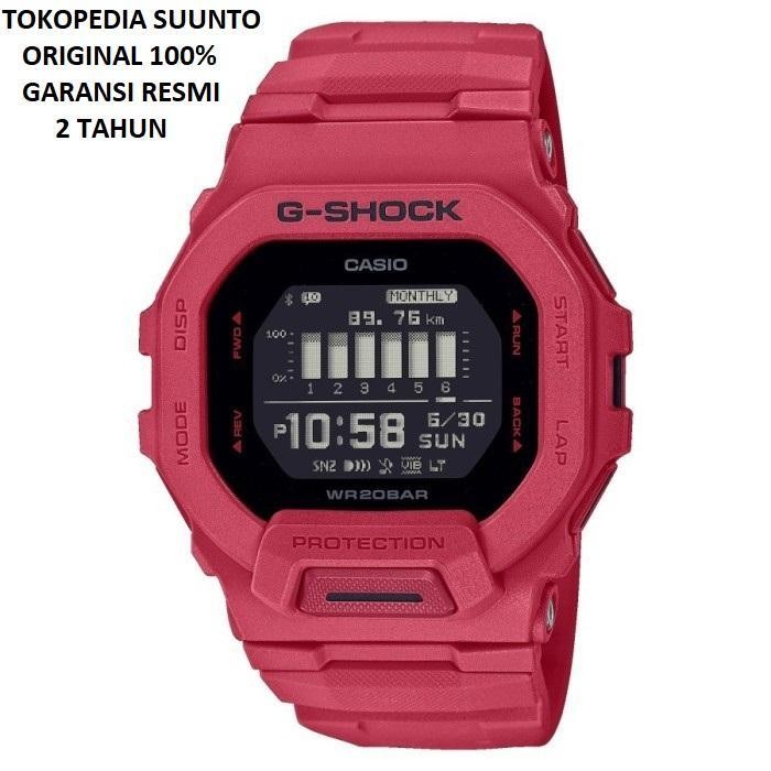 Wl Casio G-Shock Gbd-200Rd-4Dr Gshock Gbd200Rd-4 Original & Garansi