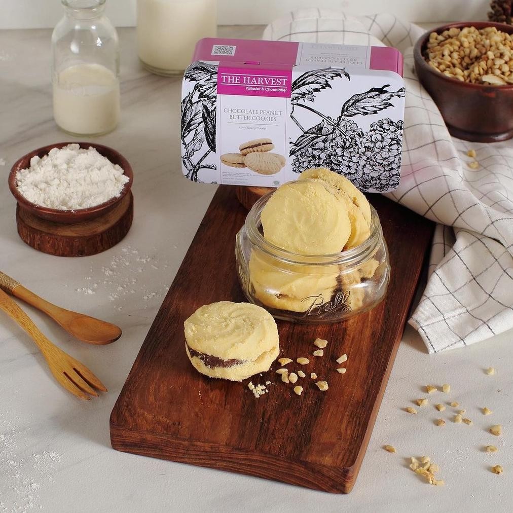 

Promoo!! Chocolate Peanut Butter - Cookies The Harvers / Kue Kering Mewah