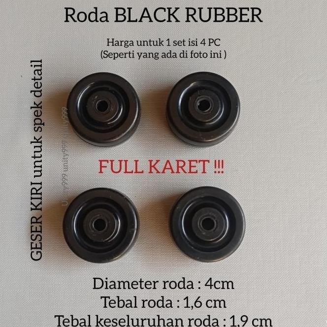 TERBARU RODA KOPER RODA PENGGANTI RODA SINGLE KARET RODA SPAREPART KOPER RODA